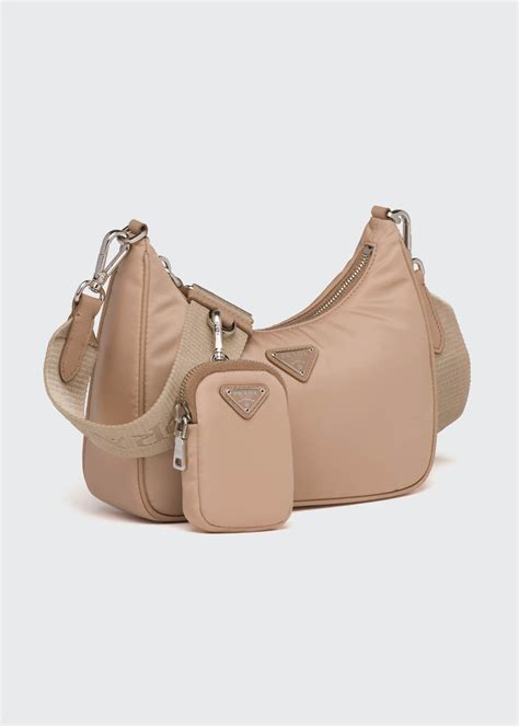 prada leather chain bag|prada nylon shoulder bag price.